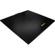 Rent to own FEBTECH - Steel Fire Pit Lid - 38 x 38 Inch - Fire Pit Snuffer Lid - Fire Pit Cover Square - Drop-in Burner Fire Pit Pan Lid - 1.5 mm Thickness for Outdoor Fire Pit