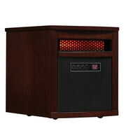 Rent to own Powerheat Electric Quartz Infrared Heater with Safer Plug, Dark Cherry