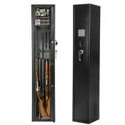 Rent to own Rifle Gun Safe, Upgraded Quick Access 4-5 Gun Large Gun Cabinet, Long Gun Safes for Home Rifle and Pistols, All-Round Anti-Static Rifle Safe