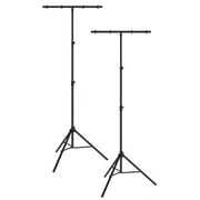 Rent to own 2 MR DJ LS-100 Pro DJ Lighting Tripod & T-Bar Portable Light Stand