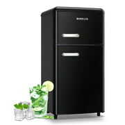 3.5 Cu.Ft Compact Refrigerator, Mini Fridge with Freezer, Retro