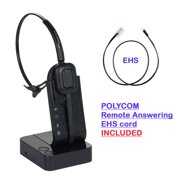 Rent to own Wireless Headset Polycom VVX300 VVX310 VVX400 VVX410 with Polycom EHS Remote Answering Cord