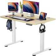 Rent to own Electric Standing Desk 40" x 24" Height Adjustable Sit Stand up Desk for Home Office, Natural