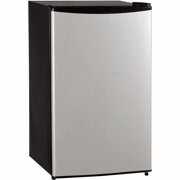 Rent to own Midea 3.3 Cu Ft Compact Refrigerator WHS-121LSS1, Stainless Steel