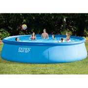 Rent to own Intex 18' x 48" Easy Set Above Ground Swimming Pool with Filter Pump