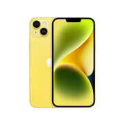 Rent to own Straight Talk Apple iPhone 14, 128GB , Yellow - Prepaid Smartphone