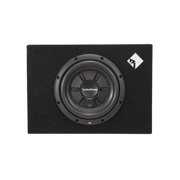 Rent to own New Rockford Fosgate R2S-1X10 10" 400 Watts Shallow Car Subwoofer Sub Enclosure