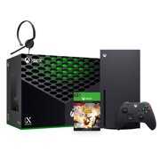 Rent to own Latest Xbox Series X Gaming Console Bundle - 1TB SSD Black Xbox Console and Wireless Controller with It Takes Two and Mytrix Chat Headset