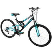 Rent to own Huffy 26" Trail Runner Women's Full Suspension Mountain Bike, Black