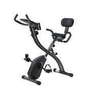 Rent to own X XBEN Workout Bike For Home - 2 In 1 Recumbent Exercise Bike and Upright Indoor Cycling Bike Positions with Pulse, Arm Resistance Band, Comfortable Seat Cushion for Home Gym Cardio Training On-Site