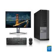 Rent to own Refurbished - Dell Optiplex Desktop Computer 3.0 GHz Core i5 Tower PC, 16GB, 500GB HDD, Windows 10 Home x64, 19" Monitor , USB Mouse & Keyboard