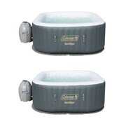 Rent to own Coleman SaluSpa 4 Person Portable Inflatable Outdoor AirJet Spa Hot Tub (2 Pack)