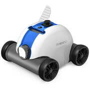 Rent to own Ausono Cordless Robotic Automatic Pool Cleaner Vacuum for Inground Above Ground  Swimming Pools with a Flat Floor