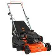 Rent to own YARDMAX 21 in. 170cc 3-in-1 Gas Walk Behind Push Lawn Mower with High Rear Wheels