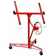 Rent to own Troy DPH11 11' Drywall Rolling Lifter Panel Hoist Jack Lockable Tool - DPH11