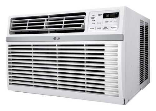 Rent to own LG 12,000 BTU 115V Window-Mounted Air Conditioner with Remote Control - White