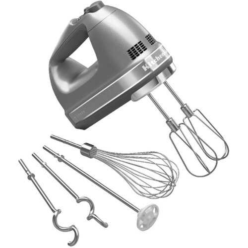 Rent to own KitchenAid - KHM926CU 9-Speed Hand Mixer - Contour Silver