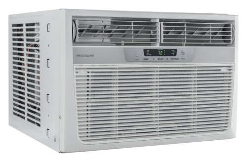 Rent to own Frigidaire - 350 Sq. Ft. Window Air Conditioner and 350 Sq. Ft. Heater - White