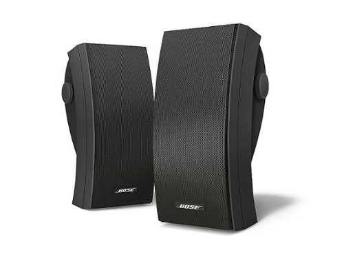 Rent to own Bose - 251 Wall Mount Outdoor Environmental Speakers - Pair - Black