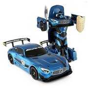 Rent to own 1:14 Size Mercedes-Benz GT3 Remote Control Transformer Dancing Robot Car