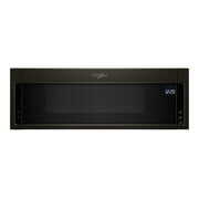 Rent to own Whirlpool WML75011HV - Microwave oven - over-range - 1.1 cu. ft - 1000 W - black stainless with built-in exhaust system