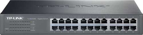 Rent to own TP-Link - 24-Port 10/100/1000 Mbps Gigabit Ethernet Switch - Gray