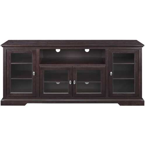 Rent to own Walker Edison - TV Cabinet for Most TVs Up to 75" - Espresso