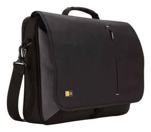 Rent to own Case Logic - Messenger Laptop Bag for 17" Laptop - Black