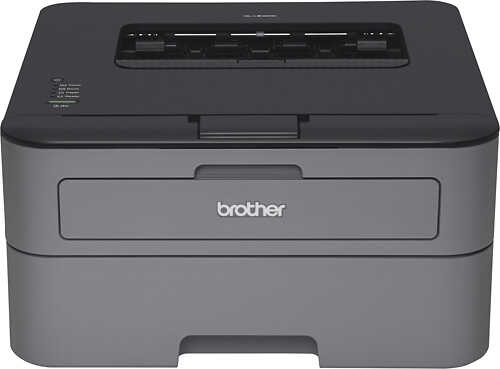 Rent to own Brother - HL-L2320D Black-and-White Laser Printer - Gray