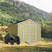 Rent to own Handy Home Products Cumberland 10 ft. x 12 ft. Gable Storage Shed