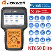 Rent to own Foxwell NT650 Elite Car OBD2 Scanner Code Reader ABS EPB DPF TPS Battery Oil Light 26 Reset Diagnostic Tool