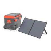 Rent to own Rough Country 12V/AC 110 50L Portable Refrigerator/Freezer w/Solar Panel - 99042