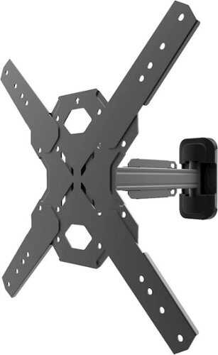 Rent to own Kanto - Full-Motion TV Wall Mount for Most 26" - 60" TVs - Extends 13.8" - Black