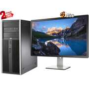 Rent to own HP Desktop Tower Computer PC Intel Core i5 Processor 16GB Ram 500GB HDD 20" LCD Bto KB & Mouse Wifi Adapter Bluetooth Windows 10 Pro Renewed