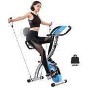Rent to own Wonder Maxi Exercise Bike Magnetic Bike Fitness Bike Cycle Folding Stationary Bike Arm Resistance Band with Arm Band Workout Backrest Extra-Large Seat Cushion Indoor Home Use