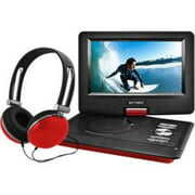 Rent to own Ematic 10" Portable DVD Player with Headphones and Car-Headrest Mount - EPD116rd