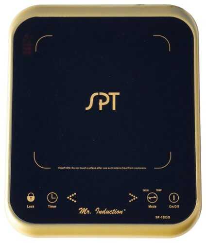 Rent to own SPT - 11.25" Electric Induction Cooktop - Gold