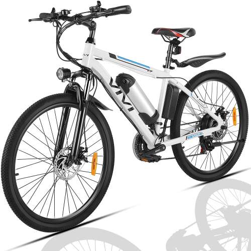 VIVI 26" 350W Electric Bike, Electric Mountain Bicycle with Removable 36V 8Ah Lithium-Ion Battery Electric Commuter Bike Electric Bikes for Adults up to 20MPH, Range 50 Miles