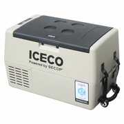 Rent to own ICECO 45 Liter Capacity DC 12/24V, AC 100-240V Portable Refrigerator Freezer with SECOP Compressor - Khaki