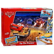 Rent to own Disney Cars Radiator Springs Classic Tip-The-Tractors Diecast Car Track Set