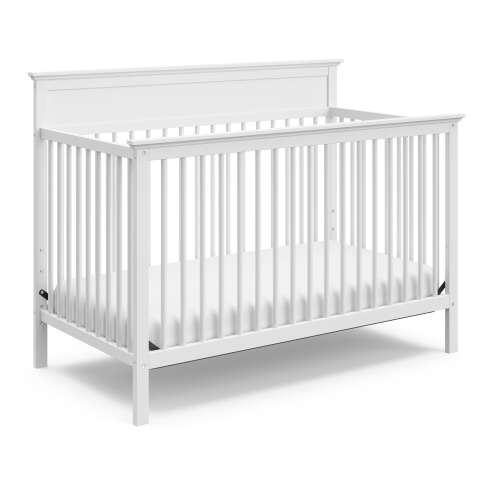 Rent To Own - Storkcraft Horizon 5-in-1 Convertible Baby Crib, White