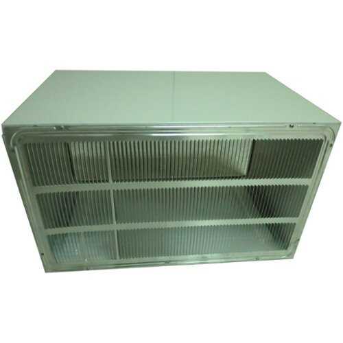 Rent to own LG - 26" Wall Sleeve and Stamped Aluminum Rear Grille for In Wall Air Conditioners - Silver