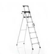 Rent to own Cosco 8 Ft. Signature Series Aluminum Folding Step Ladder 300 Lb. Type IA (12 Ft. Max Reach)