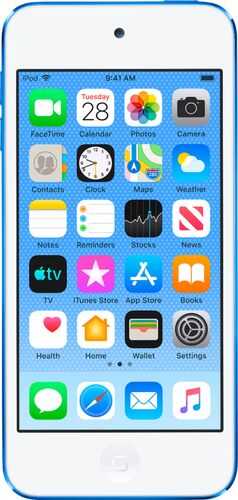 Apple - iPod touch® 256GB MP3 Player (7th Generation - Latest Model) - Blue