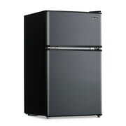 Rent to own Newair 3.1 Cu. Ft. Compact Mini Refrigerator with Freezer in Gray - NRF031GA00
