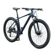 Rent to own Schwinn Axum DP Mountain Bike with Mechanical Seat Post, Large 19-Inch Men's Style Frame, Blue