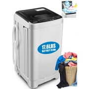 Rent to own Portable Washing Machine, 17.6lbs Large Capacity Fully-Automatic Laundry Washer 1.9Cu.ft Washer Machine Ideal for Apartments Dorms Families