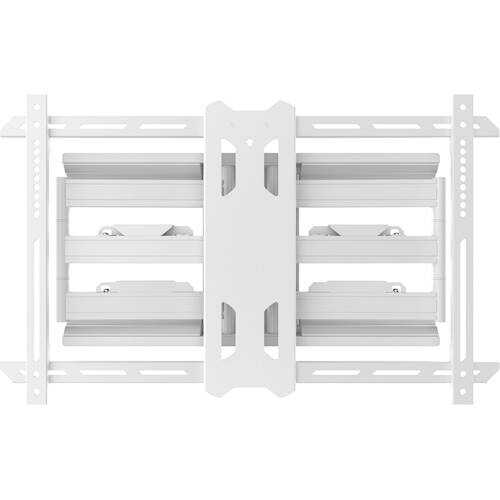 Rent to own Kanto - Full-Motion TV Wall Mount for Most 37" - 75" TVs - Extends 21.8" - White