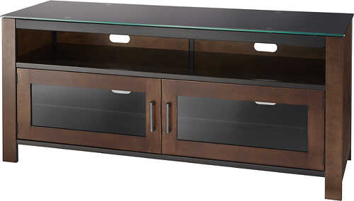 Rent to own Insignia™ - TV Stand for Most Flat-Panel TVs Up to 60" - Mocha