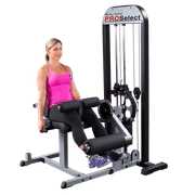 Rent to own Body Solid - GCEC-STK Pro-Select Leg Extension and Leg Curl Machine
